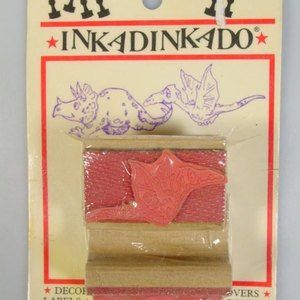Dinosaur Rubber Stamp triceratops pterodactyl stam